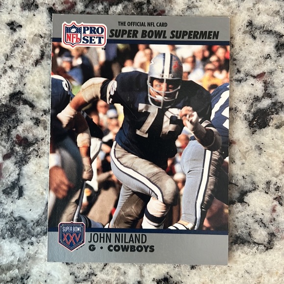 1990 Rare NFL Pro Set Super Bowl Supermen football cards in good condition. - Picture 6 of 10